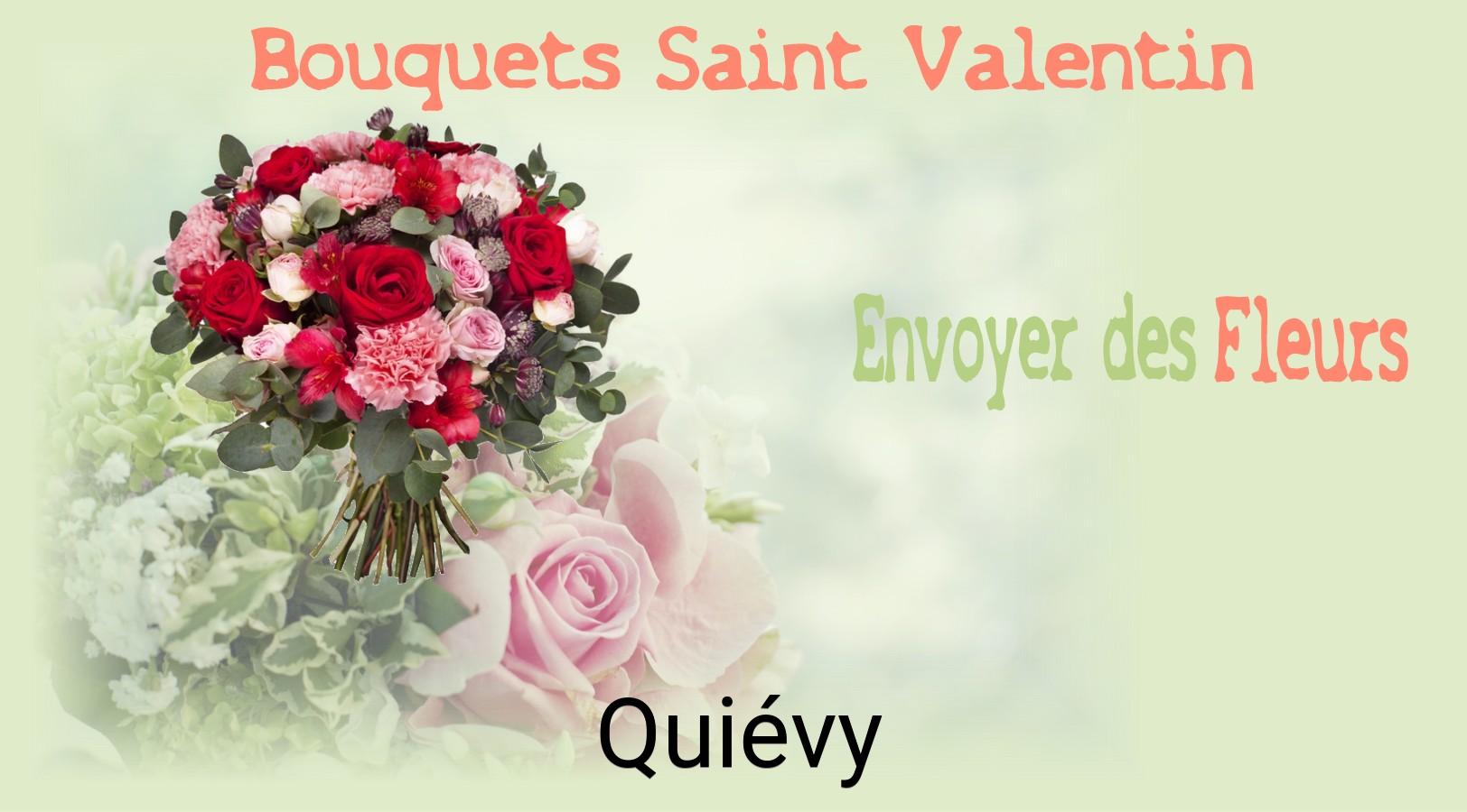 Roses de Saint-Valentin livrées à Quiévy